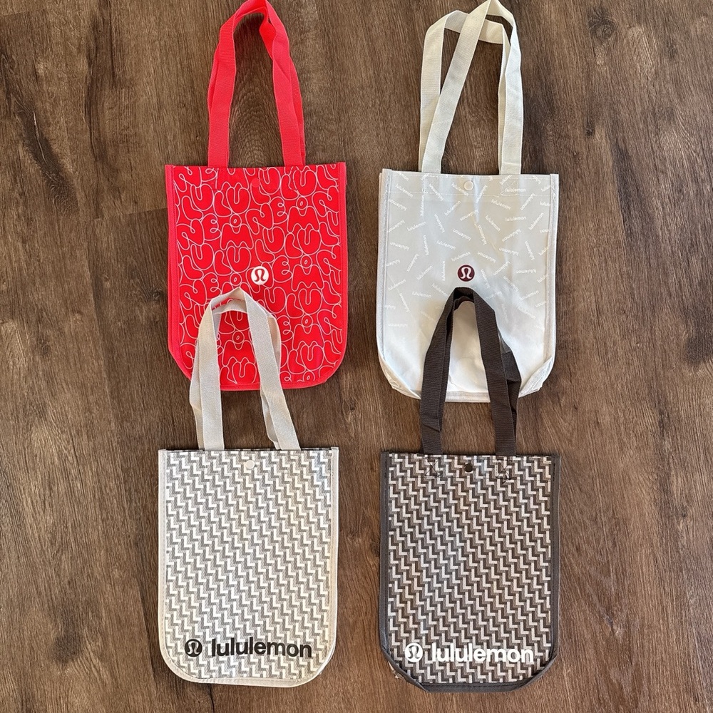 lululemon Shopper Tote Gift Bags - Bundle of 4 - Picture 4 of 10